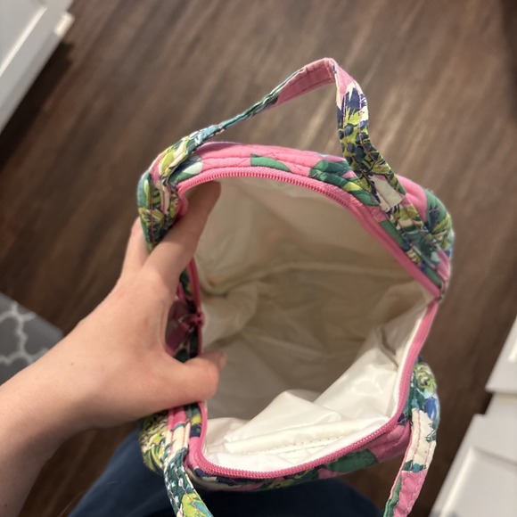 VERA BRADLEY Tropical Paradise Lunch Bunch Insulated Bag Tote Cotton - Picture 6 of 6